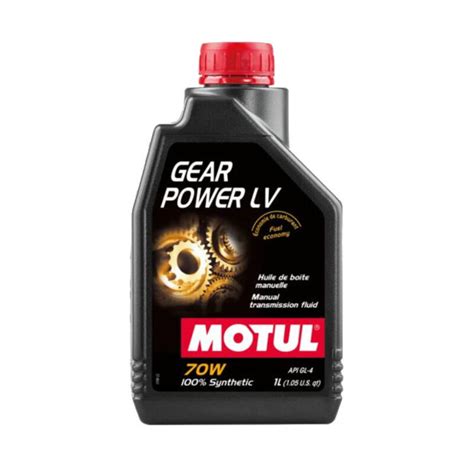 Motul Gear Power LV 70W Manual Transmission Fluid (1L)